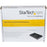 StarTech.com Drive Enclosure SATA/600 - USB 3.0 Host Interface External - Black - TAA Compliant - 1 x HDD Supported - 1 x SSD Supported - 1 x Total Bay - 1 x 2.5" Bay - Aluminium IM1991376