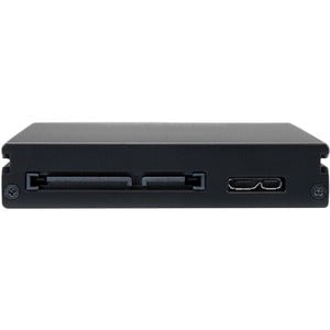 StarTech.com Drive Enclosure SATA/600 - USB 3.0 Micro-B Host Interface - UASP Support Internal/External - Black - Hot Swappable Bays - 1 x HDD Supported - 1 x SSD Supported - 1 x Total Bay - 1 x 2.5" Bay - Aluminium IM3731229