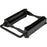 StarTech.com Dual 2.5" SSD/HDD Mounting Bracket for 3.5" Drive Bay - Tool-Less Installation - 2-Drive Adapter Bracket for Desktop Computer - Install two 2.5" solid-state drives or hard drives into a single 3.5" bay in a desktop computer - Tool-free 2-driv IM3051995