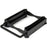 StarTech.com Dual 2.5" SSD/HDD Mounting Bracket for 3.5" Drive Bay - Tool-Less Installation - 2-Drive Adapter Bracket for Desktop Computer - Install two 2.5" solid-state drives or hard drives into a single 3.5" bay in a desktop computer - Tool-free 2-driv IM3051995