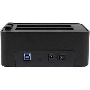 StarTech.com Dual Bay Hard Drive Duplicator and Eraser, External HDD/SSD Cloner / Copier / Wiper Tool, USB 3.0 to SATA Docking Station - Standalone - 1 x Source Drive(s) Supported - 1 x Destination Drive(s) Supported - Serial ATA/600 Drive Interface - USB IM2523155