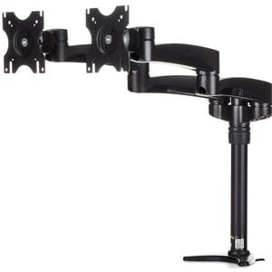 StarTech.com Dual Monitor Arm - Height Adjustable, Desk Surface or Grommet Mount for Two Displays with Cable Management - Height Adjustable - 2 Display(s) Supported - 30.5 cm to 61 cm (24") Screen Support - 27.22 kg Load Capacity - 75 x 75, 100 x 100 - VE IM2902478
