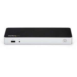 StarTech.com Dual-Monitor USB-C Dock for Windows® - 5x USB3.0 Ports - 2 Displays Supported - 4K - 1920 x 1200, 4096 x 2160, 3840 x 2160 - 4 x USB Ports - 4 x USB 3.0 - USB Type-A - USB Type-C - Network (RJ-45) - HDMI - DisplayPort - Audio Line Out - Micro IM4142935