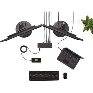 StarTech.com Dual-Monitor USB-C Dock for Windows® - 5x USB3.0 Ports - 2 Displays Supported - 4K - 1920 x 1200, 4096 x 2160, 3840 x 2160 - 4 x USB Ports - 4 x USB 3.0 - USB Type-A - USB Type-C - Network (RJ-45) - HDMI - DisplayPort - Audio Line Out - Micro IM4142935