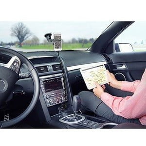 StarTech.com Dual-port Car Charger with Lightning Cable and USB 2.0 Port - Black - 1 Pack - 21 W - 5 V DC/4.20 A Output IM2901892