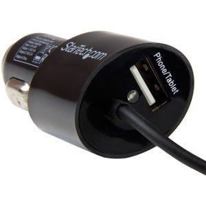 StarTech.com Dual-Port Car Charger with Micro-USB Cable and USB Port - Black - 1 Pack - 21 W - 5 V DC/4.20 A Output IM2894958