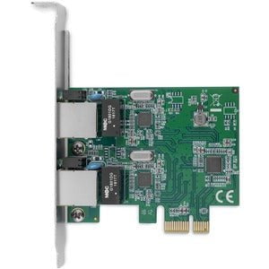 StarTech.com Dual Port Gigabit PCI Express Server Network Adapter Card - PCIe NIC - PCI Express x1 - 2 Port(s) - 2 - Twisted Pair - 10/100/1000Base-T - Plug-in Card IM2784058