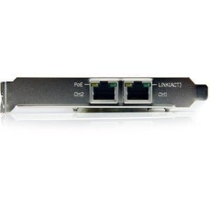 StarTech.com Dual Port PCI Express Gigabit Ethernet PCIe Network Card Adapter - PoE/PSE - PCI Express - Realtek RTL8111E - 2 Port(s) - 2 x Network (RJ-45) - Twisted Pair - Full-height - 10/100/1000Base-T - Plug-in Card IM2334861