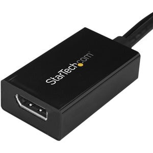 StarTech.com DVI to DisplayPort Adapter with USB Power - DVI-D to DP Video Adapter - DVI to DisplayPort Converter - 1920 x 1200 - 1 Pack - 1 x 20-pin DisplayPort 1.2 Digital Audio/Video - Female - 1 x Powered USB Type A - Male, 1 x 25-pin DVI-D (Single-Li IM4031621