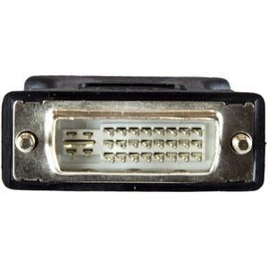 StarTech.com DVI to VGA Cable Adapter - Black - M/F - 1 x 29-pin DVI-I (Dual-Link) Video Male - 1 x 15-pin HD-15 VGA Female - Black IM1722018