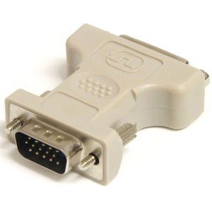 StarTech.com DVI to VGA Cable adapter - DVI-I (F) - HD-15 (M) - 1 x 29-pin DVI-I Video Female - 1 x 15-pin HD-15 VGA Male - Beige IM1592247