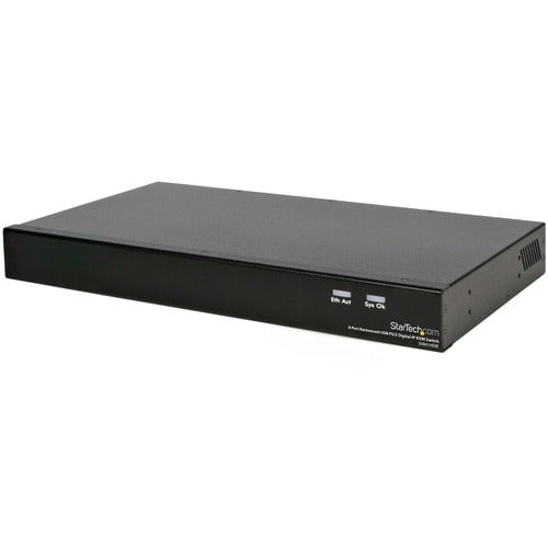 StarTech.com Enhanced KVM Switch Over IP SV841HDIE KVM Switch - 8 Computer(s) - 1 Local User(s) - 1 Remote User(s) - UXGA - 1920 x 1440 - 2 x PS/2 Port - Rack-mountable - Management Port - 1U - TAA Compliant IM3012168