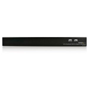 StarTech.com Enhanced KVM Switch Over IP SV841HDIE KVM Switch - 8 Computer(s) - 1 Local User(s) - 1 Remote User(s) - UXGA - 1920 x 1440 - 2 x PS/2 Port - Rack-mountable - Management Port - 1U - TAA Compliant IM3012168