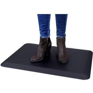 StarTech.com Ergonomic Anti-Fatigue Mat for Standing Desks - 20" x 30" (508 x 762 mm) - Standing Desk Mat for Workstations - Desk Protection - 762 mm Length x 508 mm Width - Rectangle - Polyurethane Foam - Black IM3587843