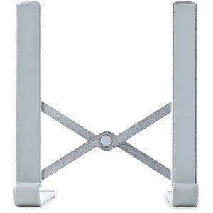 StarTech.com Foldable Laptop Riser Stand, Portable Height Adjustable Ergonomic Laptop Stand, Tilt/Raised/Angled Laptop/Tablet Stand - Angled laptop holder enhances viewing and comfort; Adjustable width (2-7.17in) for notebook computers, tablets, phones, o IM5634453