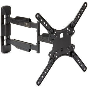 StarTech.com Full Motion TV Wall Mount for 32-55 inch VESA Display - Heavy Duty Articulating Adjustable Flat Screen TV Wall Mount Bracket - 1 Display(s) Supported - 81.3 cm to 139.7 cm (55") Screen Support - 35.11 kg Load Capacity - 400 x 300, 300 x 200, IM3650977