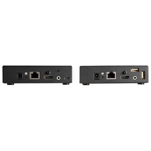 StarTech.com HDMI KVM Extender over LAN - 4K 30Hz - 1 Computer(s) - 1 Remote User(s) - 100.58 m Range - 4K - 3840 x 2160 Maximum Video Resolution - 2 x Network (RJ-45) - 5 x USB - 2 x HDMI - 120 V AC, 240 V AC Input Voltage - Desktop - TAA Compliant IM4524299