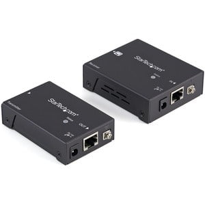 StarTech.com HDMI over CAT5 HDBaseT Extender - Power over Cable - Ultra HD 4K - 330 ft (100m) - 1 Input Device - 1 Output Device - 100.58 m Range - 2 x Network (RJ-45) - 1 x HDMI In - 1 x HDMI Out - 4K - 4096 x 2160 - Twisted Pair - Category 6 - Desktop - IM2561404