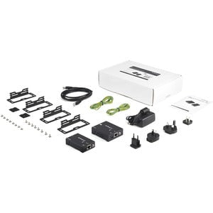 StarTech.com HDMI over CAT5 HDBaseT Extender - Power over Cable - Ultra HD 4K - 330 ft (100m) - 1 Input Device - 1 Output Device - 100.58 m Range - 2 x Network (RJ-45) - 1 x HDMI In - 1 x HDMI Out - 4K - 4096 x 2160 - Twisted Pair - Category 6 - Desktop - IM2561404