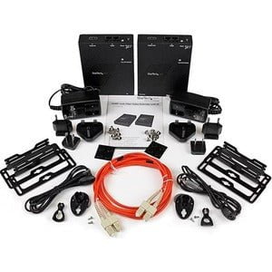 StarTech.com HDMI Over Fiber Extender with IR Control -SC Fiber-2600ft (800m)-1920x1200/1080p - 1 Input Device - 1 Output Device - 792.48 m Range - 1 x HDMI In - 1 x HDMI Out - 2 x SC Ports - WUXGA - 1920 x 1200 - Optical Fiber - Rack-mountable, Desktop - IM2432852