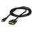 StarTech.com HDMI to DVI Cable â€" 6 ft / 2m â€" HDMI to DVI-D Cable â€" HDMI Monitor Cable â€" HDMI to DVI Adapter Cable - 1.83 m DVI/HDMI Video Cable for Video Device, LCD TV, Projector, TV - First End: 1 x 19-pin DVI-D Digital Video - Male - Second End IM1592066