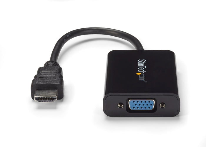 Startech.com HDMI to VGA Adapter with Audio, Active Video Converter 1080p DDHD2VGAA2