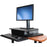 StarTech.com Height Adjustable Standing Desk Converter - Sit Stand Desk with One-finger Adjustment - Ergonomic Desk - 30.5 cm (12") to 76.2 cm (30") Screen Support - 13 kg Load Capacity - Flat Panel Display Type Supported - 16 cm Height x 71.9 cm Width - IM3153188