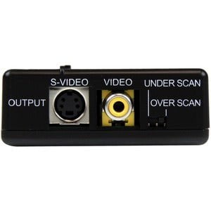 StarTech.com High Resolution VGA to Composite or S-Video Signal Converter - Functions: Signal Conversion, Video Conversion - VGA - 1600 x 1200 - S-Video - VGA - 1 Pack - PC - External - TAA Compliant IM1600271