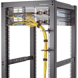 StarTech.com Hook-and-Loop Cable Tie, 50 ft. Bulk Roll, Tie Strap, Black, Fabric IM3587841