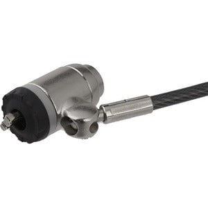 StarTech.com Keyed Cable Lock for Laptops - Push-to-LockButton - Keyed Lock - Silver, Black - Zinc Alloy, Vinyl - 2.04 m - For Notebook, Projector - TAA Compliant IM4444038