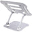 StarTech.com Laptop Stand for Desk, Ergonomic Laptop Stand Adjustable Height, Aluminum, Up to 22lb/10kg, Foldable Notebook Riser/Lift - This foldable silver laptop stand for desks features vented all-aluminum construction for improved airflow and heat dis IM5625411