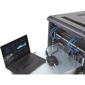 StarTech.com Laptop-to-Server KVM Console with Rugged Housing - 1 Local User(s) - WUXGA - 1920 x 1200 Maximum Video Resolution - 1 x USB x VGA - Portable - For PC, Mac, Linux - TAA Compliant IM3072736
