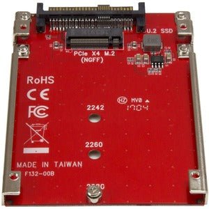 StarTech.com M.2 Drive to U.2 (SFF-8639) Host Adapter for M.2 PCIe NVMe SSDs IM3715552