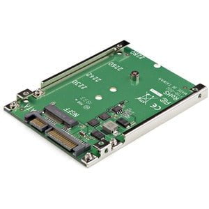 StarTech.com M.2 NGFF SSD to 2.5in SATA SSD Converter - 1 x SSD Supported - 1 x Total Bay - Steel IM2590168
