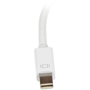 StarTech.com Mini DisplayPort to HDMI Adapter, Active Mini DP to HDMI Video Converter for Monitor/Display, 4K 30Hz, mDP to HDMI Adapter, White - 1 Pack - 1 x 20-pin Mini DisplayPort 1.2 Digital Audio/Video - Male - 1 x 19-pin HDMI 1.4 Digital Audio/Video IM2902509