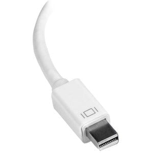 StarTech.com Mini DisplayPort to HDMI Adapter, Active Mini DP to HDMI Video Converter for Monitor/Display, 4K 30Hz, mDP to HDMI Adapter, White - 1 Pack - 1 x 20-pin Mini DisplayPort 1.2 Digital Audio/Video - Male - 1 x 19-pin HDMI 1.4 Digital Audio/Video IM2902509