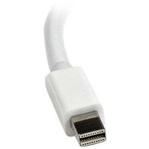 StarTech.com Mini DisplayPort to VGA Adapter, Active Mini DP to VGA Converter, 1080p Video, mDP 1.2 to VGA Monitor/Display Adapter Dongle - 1 x 20-pin Mini DisplayPort 1.1a Digital Audio/Video - Male - 1 x 15-pin HD-15 - Female - White IM1991369