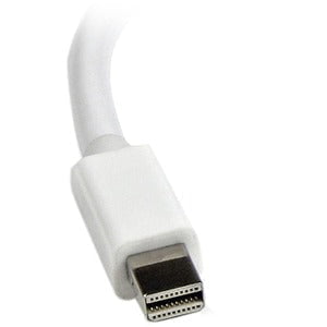 StarTech.com Mini DisplayPort to VGA Adapter, Active Mini DP to VGA Converter, 1080p Video, mDP 1.2 to VGA Monitor/Display Adapter Dongle - 1 x 20-pin Mini DisplayPort 1.1a Digital Audio/Video - Male - 1 x 15-pin HD-15 - Female - White IM1991369