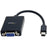 StarTech.com Mini DisplayPort to VGA Adapter, Active Mini DP to VGA Converter, 1080p Video, VESA Certified, mDP 1.2 to VGA Monitor/Display - Active Mini DisplayPort to VGA adapter dongle supports 1080p 60Hz video; mDP 1.2 HBR2; EDID/DDC - VESA DisplayPort IM1607369