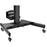 StarTech.com Mobile Standing Workstation with Monitor Mount, CPU/PC Holder, Height Adjustable Desktop Computer Cart, Standing Workstation - 9.98 kg Capacity - Steel - 645.2 mm Length x 850.9 mm Width - Black IM5386996