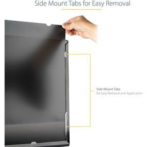 StarTech.com Monitor Privacy Screen for 24" Display - Widescreen Computer Monitor Security Filter - Blue Light Reducing Screen Protector - For 61 cm (24") Widescreen LCD Monitor - 16:10 - Scratch Resistant, Fingerprint Resistant, Dust Resistant - Plastic IM5554927