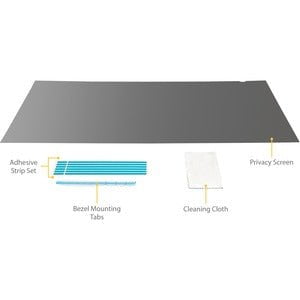 StarTech.com Monitor Privacy Screen for 24" Display - Widescreen Computer Monitor Security Filter - Blue Light Reducing Screen Protector - For 61 cm (24") Widescreen LCD Monitor - 16:10 - Scratch Resistant, Fingerprint Resistant, Dust Resistant - Plastic IM5554927