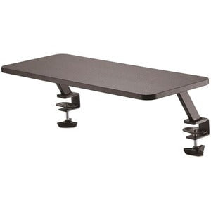StarTech.com Monitor Riser Stand - Clamp-on Monitor Shelf for Desk - Extra Wide 25.6"/65 cm - For up to 34" Monitors - Black (MNRISERCLMP) - 1 Display(s) Supported - 86.4 cm (34") Screen Support - 20 kg Load Capacity IM4705390