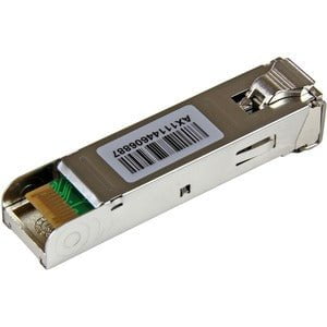 StarTech.com MSA Compliant SFP Transceiver Module - 1000BASE-SX - For Data Networking, Optical Network - 1 x LC Duplex 1000Base-SX x Network - Optical Fiber - Multi-mode - 1.25 Gigabit Ethernet - 1000Base-SX - Hot-swappable - TAA Compliant IM1601862