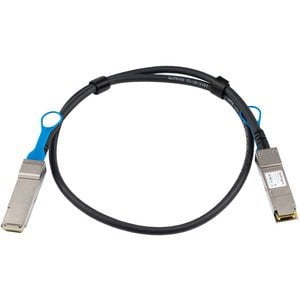 StarTech.com MSA Uncoded Compatible 1m 40G QSFP+ to QSFP+ Direct Attach Cable - 40 GbE QSFP+ Copper DAC 40 Gbps Low Power Passive Twinax - QSFP+ Direct-Attach Twinax cable complies w/ MSA industry standards - Copper Twinax Cable length: 1 m - Copper QSFP+ IM4085958