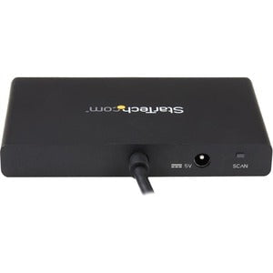 StarTech.com MST hub - Mini DisplayPort to 4x DisplayPort - 60 Hz - 30 Hz to 60 Hz - 3840 × 2160 - DisplayPort - Plastic IM2965456