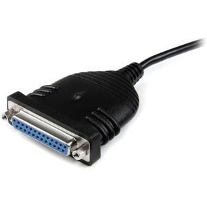 StarTech.com Parallel printer adapter - USB - DB25 parallel - 6 ft - 1.83 m Parallel/USB Data Transfer Cable for PC, Notebook, Printer - First End: 1 x 4-pin USB 2.0 Type A - Male, USB - Male - Second End: 1 x 25-pin DB-25 Parallel - Female - 1.5 Mbit/s - IM2902501