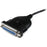 StarTech.com Parallel printer adapter - USB - DB25 parallel - 6 ft - 1.83 m Parallel/USB Data Transfer Cable for PC, Notebook, Printer - First End: 1 x 4-pin USB 2.0 Type A - Male, USB - Male - Second End: 1 x 25-pin DB-25 Parallel - Female - 1.5 Mbit/s - IM2902501