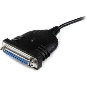 StarTech.com Parallel printer adapter - USB - DB25 parallel - 6 ft - 1.83 m Parallel/USB Data Transfer Cable for PC, Notebook, Printer - First End: 1 x 4-pin USB 2.0 Type A - Male, USB - Male - Second End: 1 x 25-pin DB-25 Parallel - Female - 1.5 Mbit/s - IM2902501