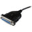 StarTech.com Parallel printer adapter - USB - DB25 parallel - 6 ft - 1.83 m Parallel/USB Data Transfer Cable for PC, Notebook, Printer - First End: 1 x 4-pin USB 2.0 Type A - Male, USB - Male - Second End: 1 x 25-pin DB-25 Parallel - Female - 1.5 Mbit/s - IM2902501